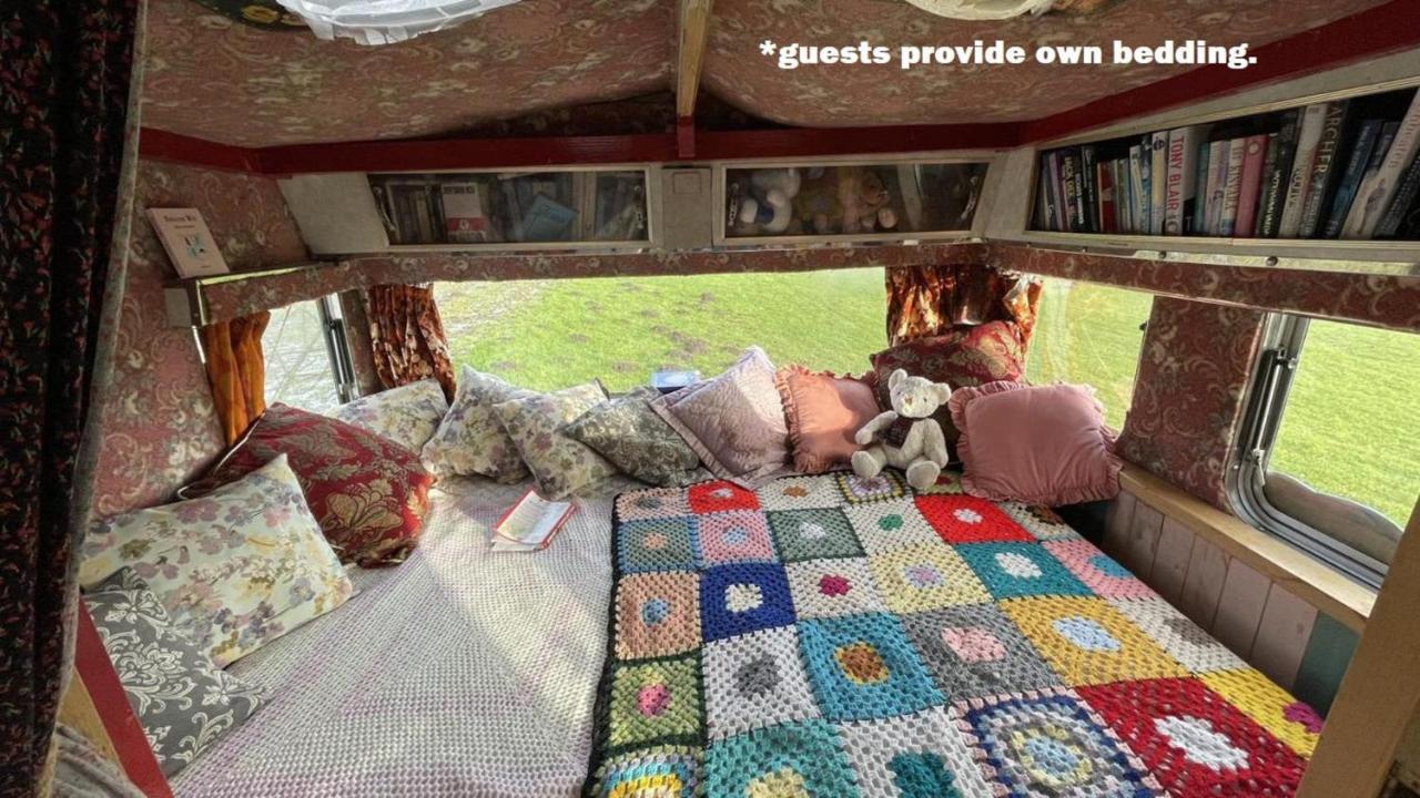 2 X Double Bed Glamping Wagon At Dalby Forest Scarborough Exteriér fotografie