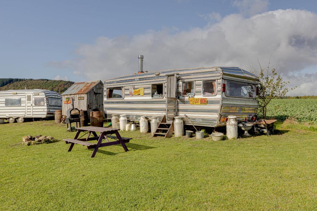 2 X Double Bed Glamping Wagon At Dalby Forest Scarborough Exteriér fotografie