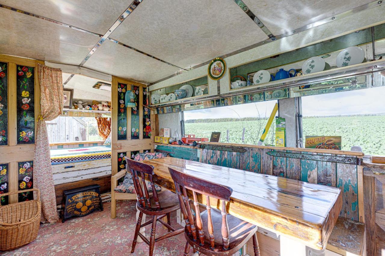 2 X Double Bed Glamping Wagon At Dalby Forest Scarborough Exteriér fotografie
